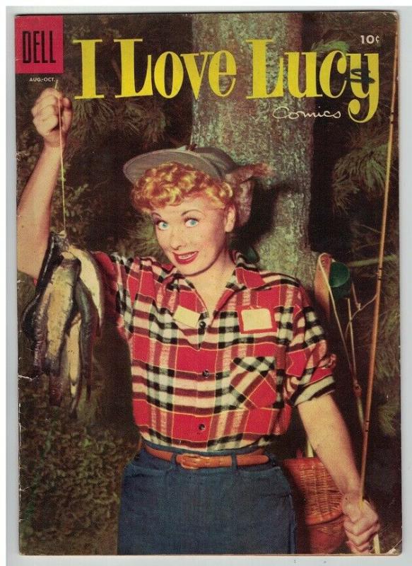 I LOVE LUCY (1954-1962 DELL)   7 October 1955 VG- COMICS BOOK