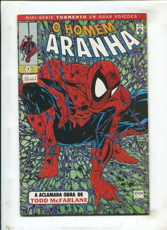 O Homem-Arana #1 - Brazilian Spider-Man #1/McFarlane Art (7.5) 1992