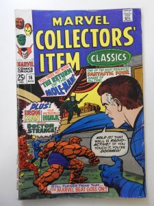 Marvel Collectors' Item Classics #16 (1968) VG Condition! 1 in spine split