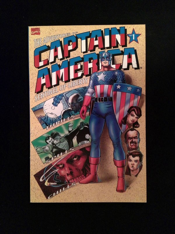 Adventures of Captain America #1  MARVEL Comics 1991 NM+