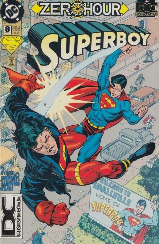 Superboy (3rd Series) #8 (2nd) VF/NM; DC | save on shipping - details inside 