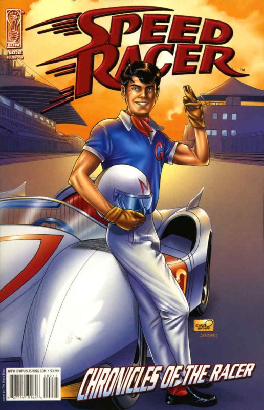 Speed Racer (IDW) #2B VF/NM ; IDW | Chronicles of the Racer