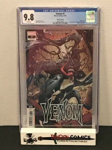 Venom # 7 2nd Print CGC 9.8 1st Cameo App of Dylan Brock Cates Stegman