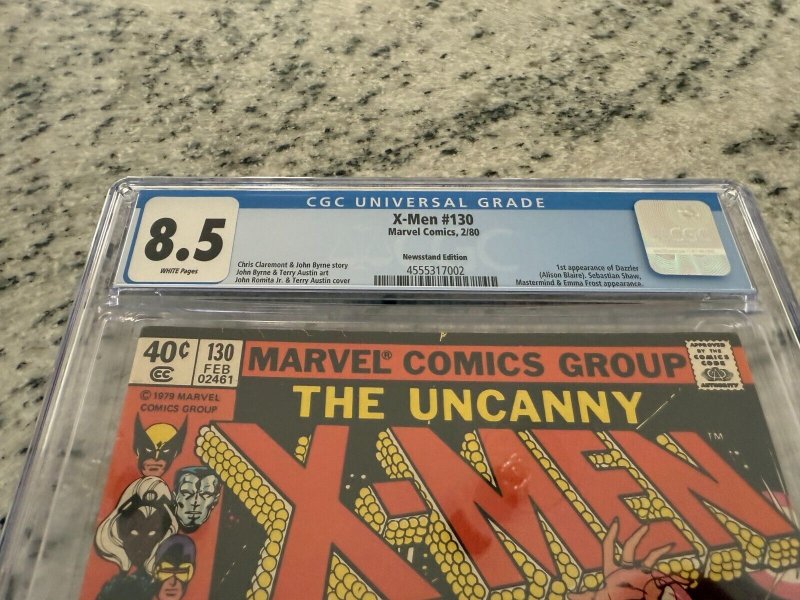 Uncanny X-Men # 130 CGC Graded 8.5 Marvel Comic Book 1st Dazzler Appearance JH9