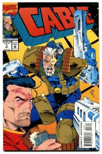 CABLE #3 comic book First appearance of WEASEL Deadpool movie 1993. 