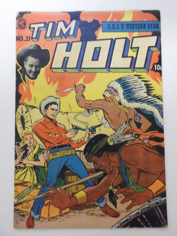 Tim Holt #31 (1952) W/ The Ghost Rider! Sharp VG Condition!!