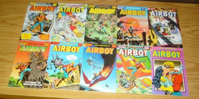 Airboy #1-50 VF/NM complete series + (3) specials - chuck dixon - eclipse comics