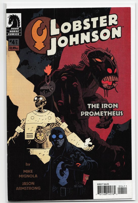 Lobster Johnson: The Iron Prometheus #4 (2007) Lobster Johnson