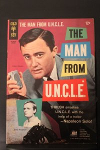 The Man From U.N.C.L.E. #4 1966 High-Grade NM- Robert Vaughn Wythville CERT SALE