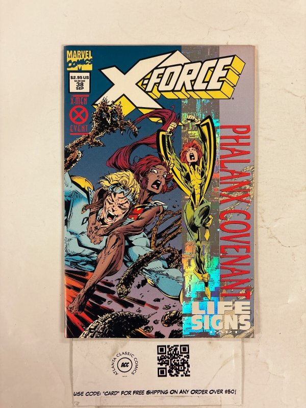 X-Force #38 NM Marvel Comic Books Cannonball Cable Shatterstar Domino 16 HH114