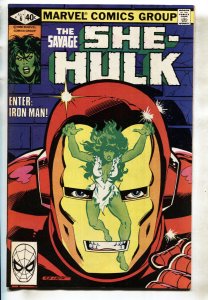 Savage She-Hulk #6-- Iron Man-- Bob Layton-- Comic Book --1980 --Marvel