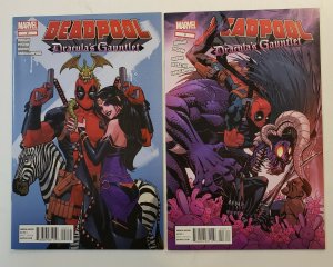 DEADPOOL DRACULA'S GAUNTLET #1-7 SET MARVEL COMICS 2014 NM