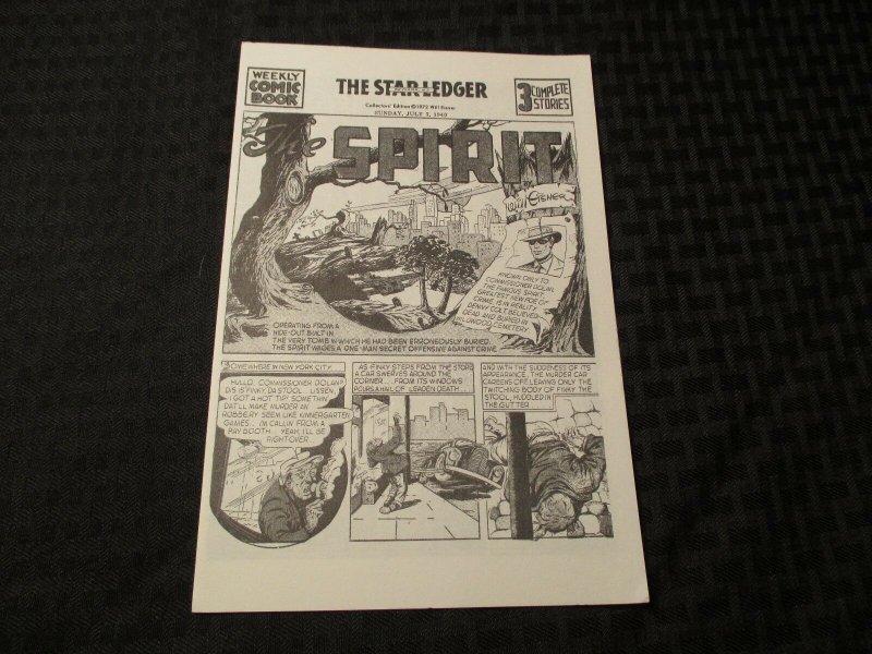 1972 THE SPRIRIT Comic Book Section LOT 7/7/40 7/14/40 7/21/40 VF/NM Will Eisner
