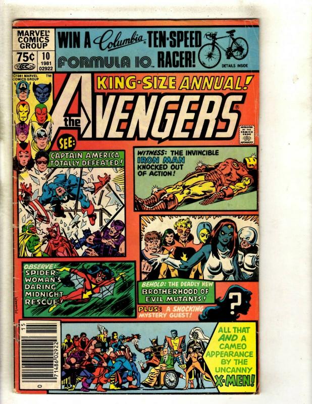 Avengers Annual # 10 VG/FN Marvel Comic Book 1st Rogue Appearance KEY RM1