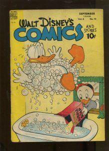 WALT DISNEY'S COMICS AND STORIES #96 (4.0) BARKS