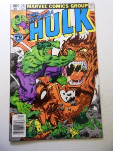 The Incredible Hulk #247 (1980) VF Condition