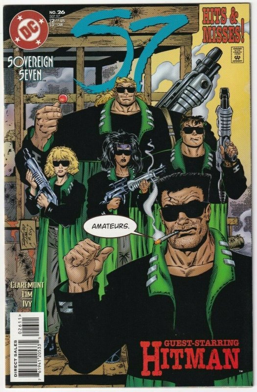 Sovereign Seven #26 Hitman September 1997 DC