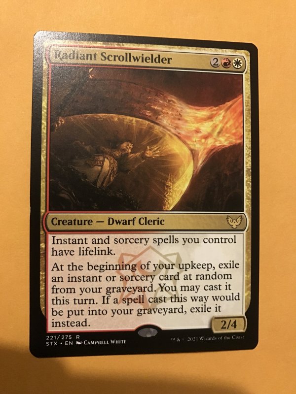 Radiant Scrollwielder : Magic the Gathering MTG card / STRIXHAVEN, NM