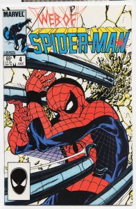 Web of Spider-Man #4 (1985) Spider-Man