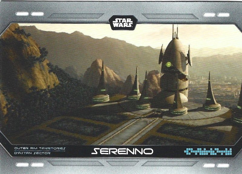 2023 Topps Star Wars Flagship Into the Galaxy #IG-21 Serenno