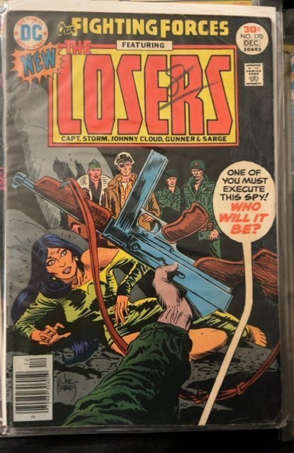 Our Fighting Forces #170 (1976) The Losers