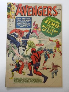 The Avengers #6 (1964) FN Condition!