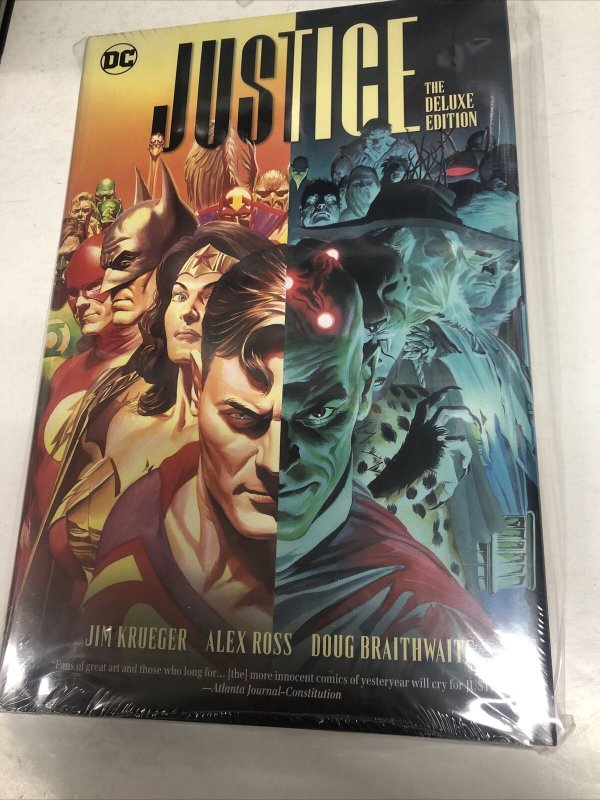 Justice The Deluxe Edition (2019) DC Comics HC Jim Krueger Sealed!