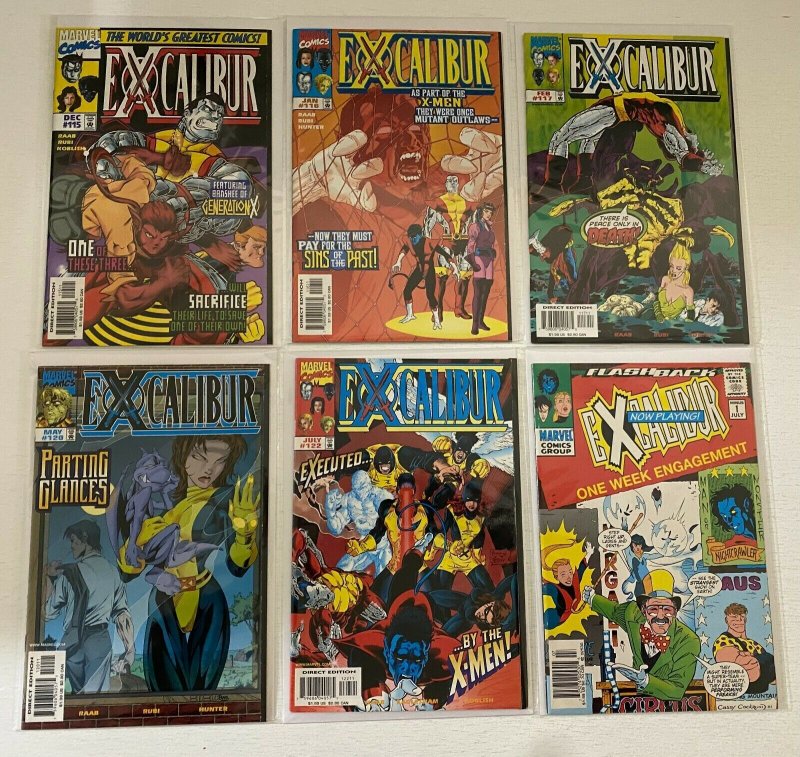 Excalibur comic lot from:#91-122 + special (1st series) 30 diff 8.0 VF (1995-98) 