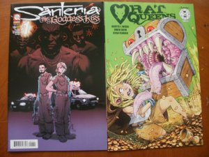 2 Near-Mint Comic: Aspen SANTERIA THE GODDESS KISS #1 & Shadowline RAT QUEENS #4