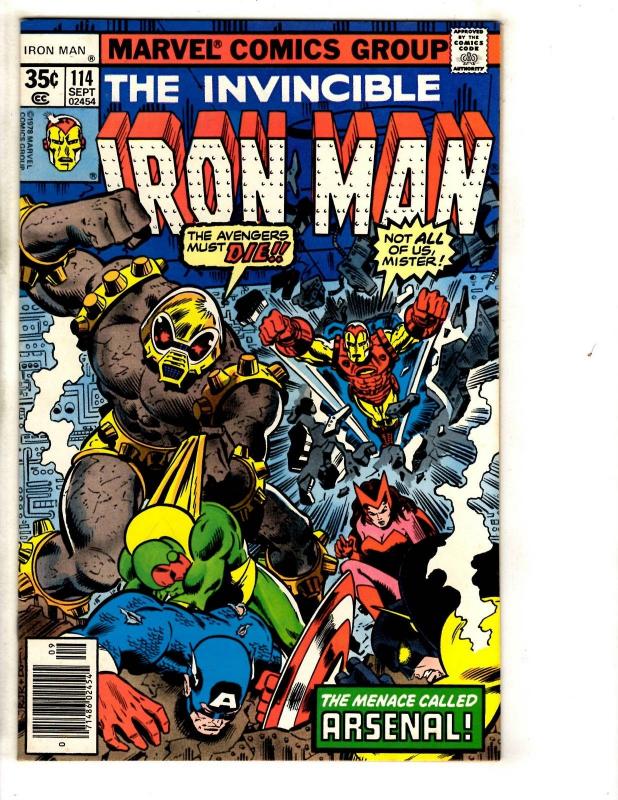 Iron Man # 114 NM Marvel Comic Book Hulk Thor Captain America Avengers SS10