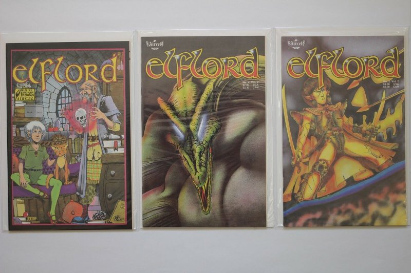 Dragonring, Dragonforce, Elflord Lot of 29 Aircel Comic Book Series NM