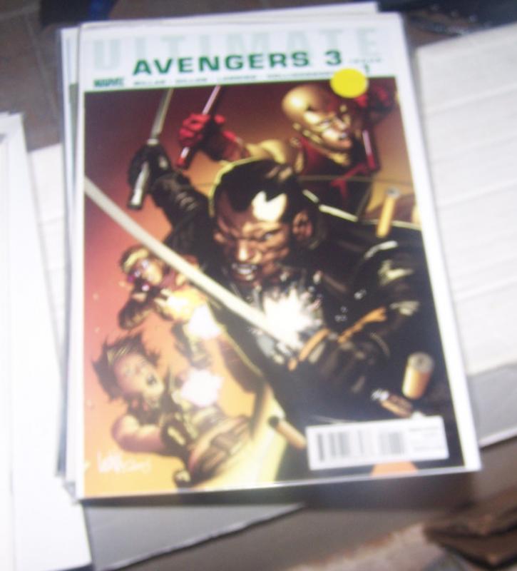 ultimate avengers  # 1+ ultimate avengers 3 # 1+ 2 mark millar  blade+vampires