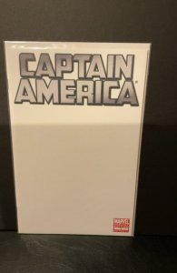 Captain America #1 Blank Cover (2011)