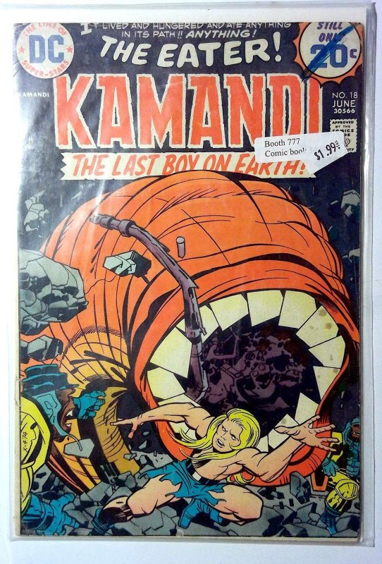 Kamandi, the Last Boy on earth #18 (1974) DC Comics 1st Print Comic Book