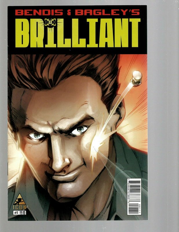 11 Comics Brilliant #1 2 3 4 Super Crooks #1 2 3 Secret Service #1 and more J438