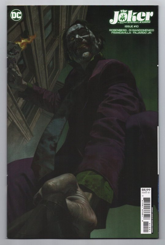 Joker Man Who Stopped Laughing #10 Cvr C Federici Variant (DC, 2023) NM