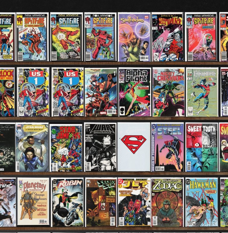 Huge Lot 140+ Comics with Star Brand, Strikeforce: Morituri & More!