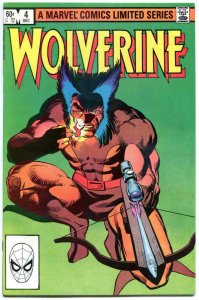 WOLVERINE #4, VF+, Limited series, 1982, Frank Miller, Logan, more in store