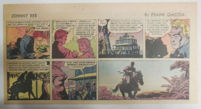 Johnny Reb Sunday by Frank Giacoia & Jack Kirby from 9/28/1958 Third Page Size!