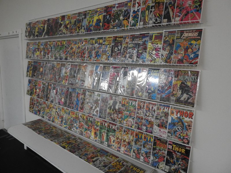 Huge Lot 130+ Comics W/ Thor, Spider-Man, Captain America +More! Avg. VF-