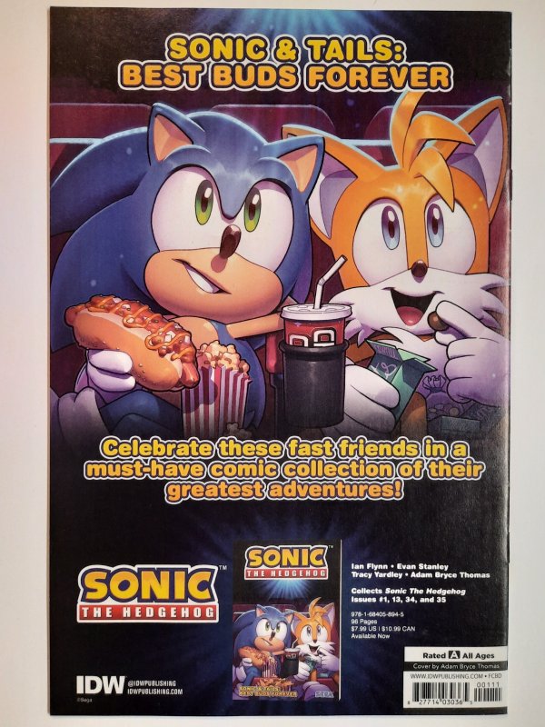 Sonic the Hedgehog: Sonic & Tails: Best Buds Forever (Paperback) 