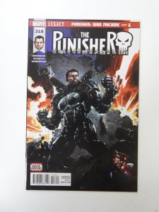 The Punisher #218 (2018) VF condition