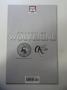 Return of Wolverine #1 Virgin Variant Edition NM-