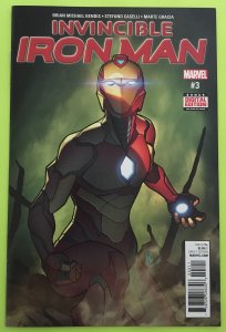INVINCIBLE IRON MAN 3 RIRI WILLIAMS MARVEL 2017