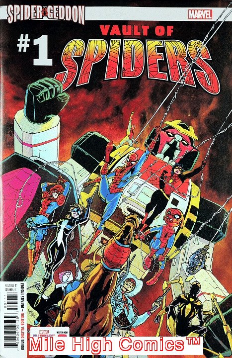 VAULT OF SPIDERS (2018 Series) #1 Very Good Comics Book 