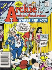 Archie Archie Andrews,? dónde estás? revista Digest #67 muy buen; Archie | bajo grado 