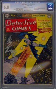 DETECTIVE COMICS #153 CGC 6.0 BATMAN 1ST ROY RAYMOND TV DETECTIVE