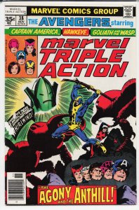 Marvel Triple Action #38 (1977) The Avengers