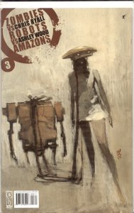 Zombies VS Robots VS Amazons #3 Variant Cover (2008)