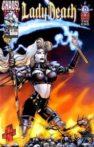 Lady Death #9 FN; Chaos | save on shipping - details inside